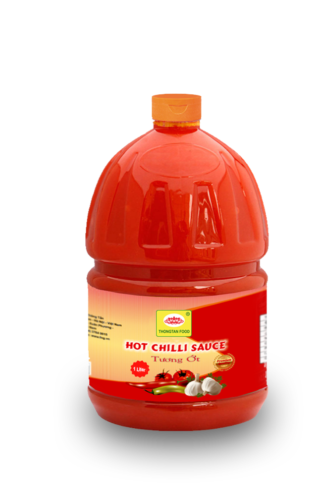 Chilli sauce in pet plastic 1 lit