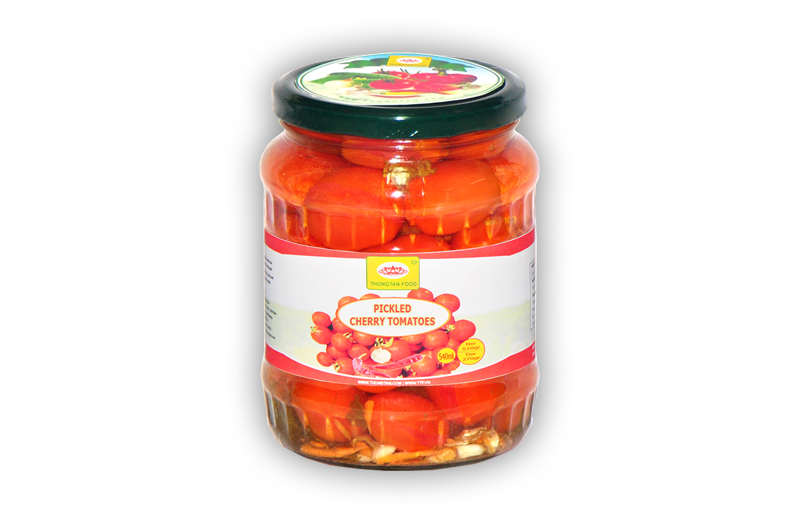 Pickled cherry tomatoes in jar 540ml
